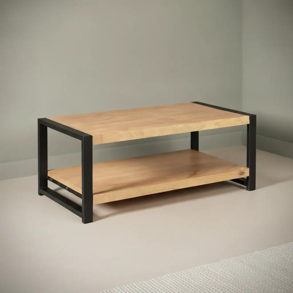Salontafel Slermura Naturel 110 cm