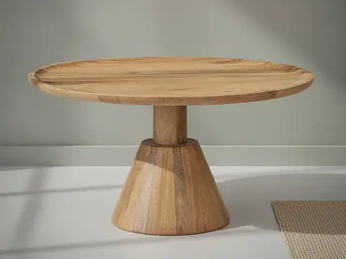 Salontafel Stielia Naturel Ø75 cm