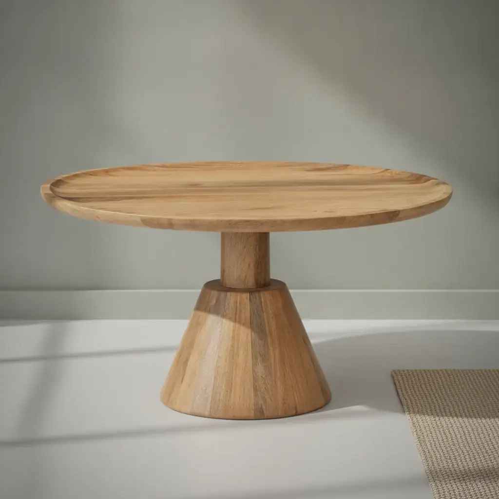 Salontafel Stielia Naturel Ø75 cm