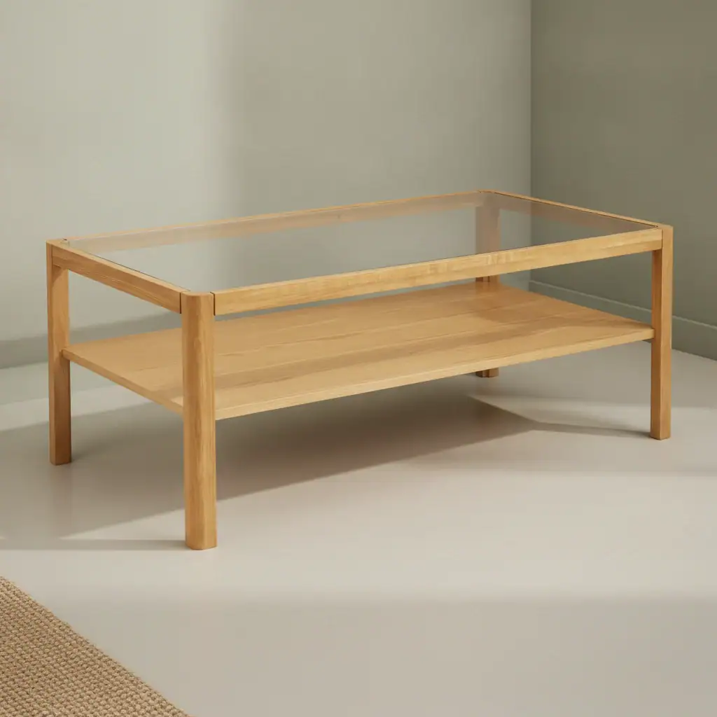 Salontafel Sunsar Eiken 110 cm