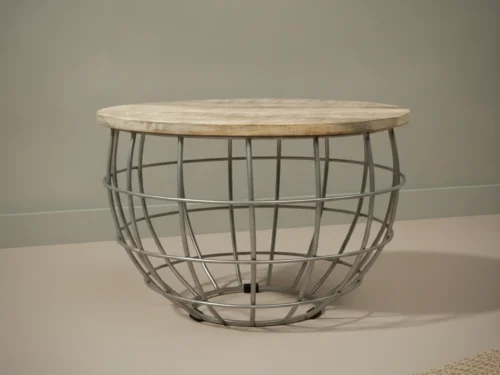 Salontafel Surrona Metaal 55 cm