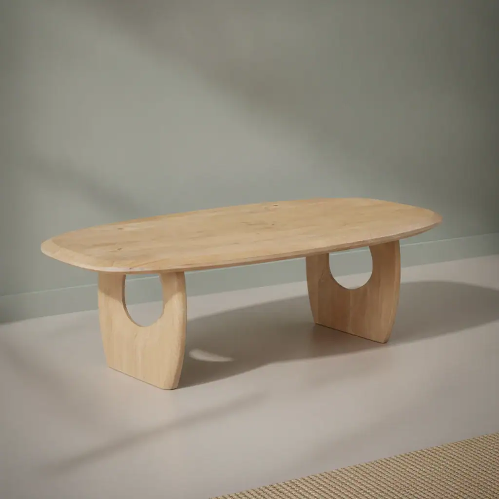 Salontafel Taurrir Mangohout 130 cm