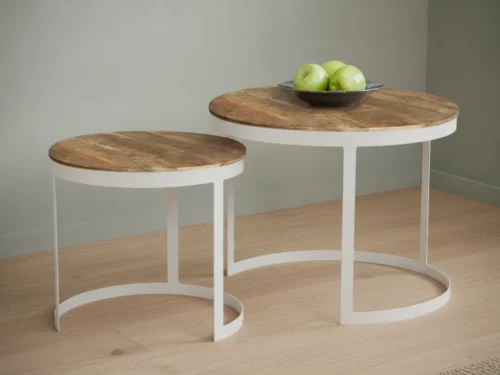 Salontafel Treeldum Metaal - Set van 2