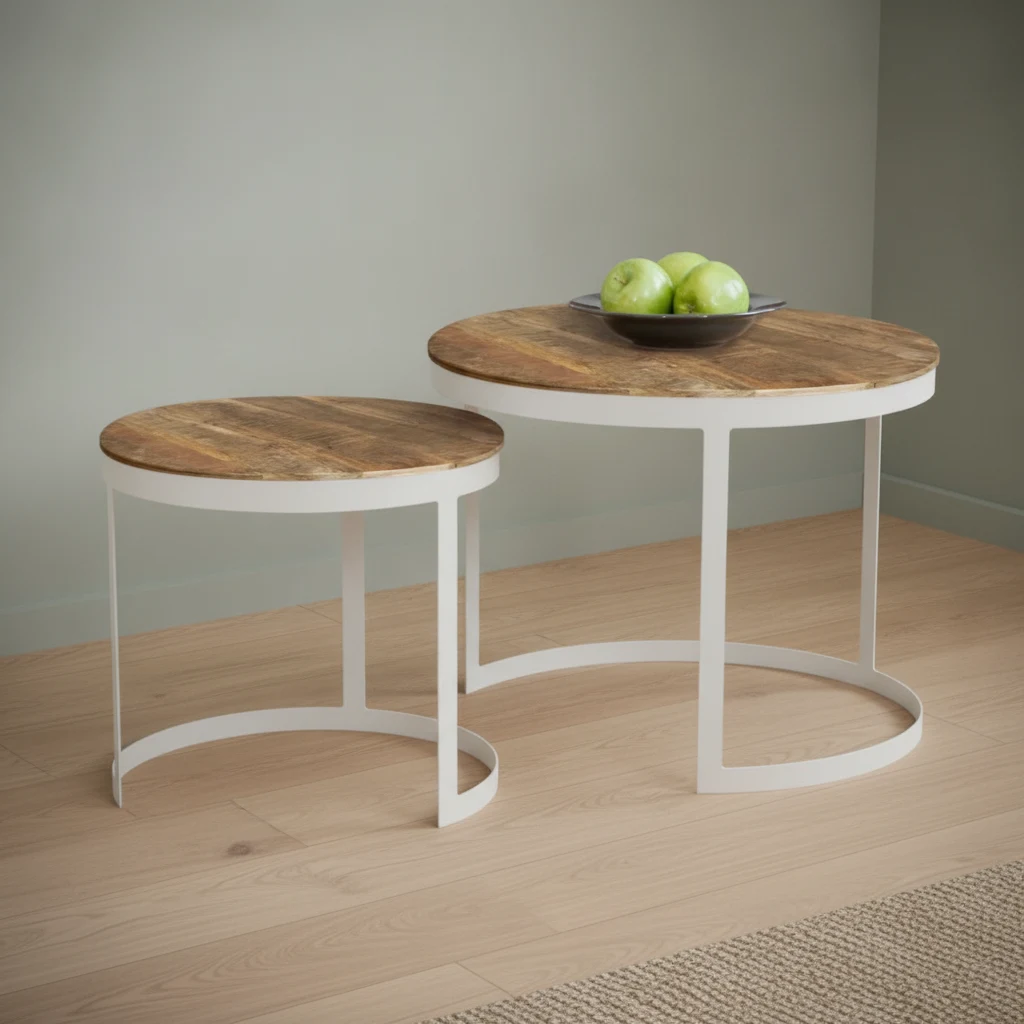 Salontafel Treeldum Metaal - Set van 2