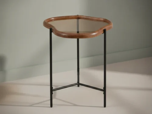 Salontafel Trieldar Glas 50 cm