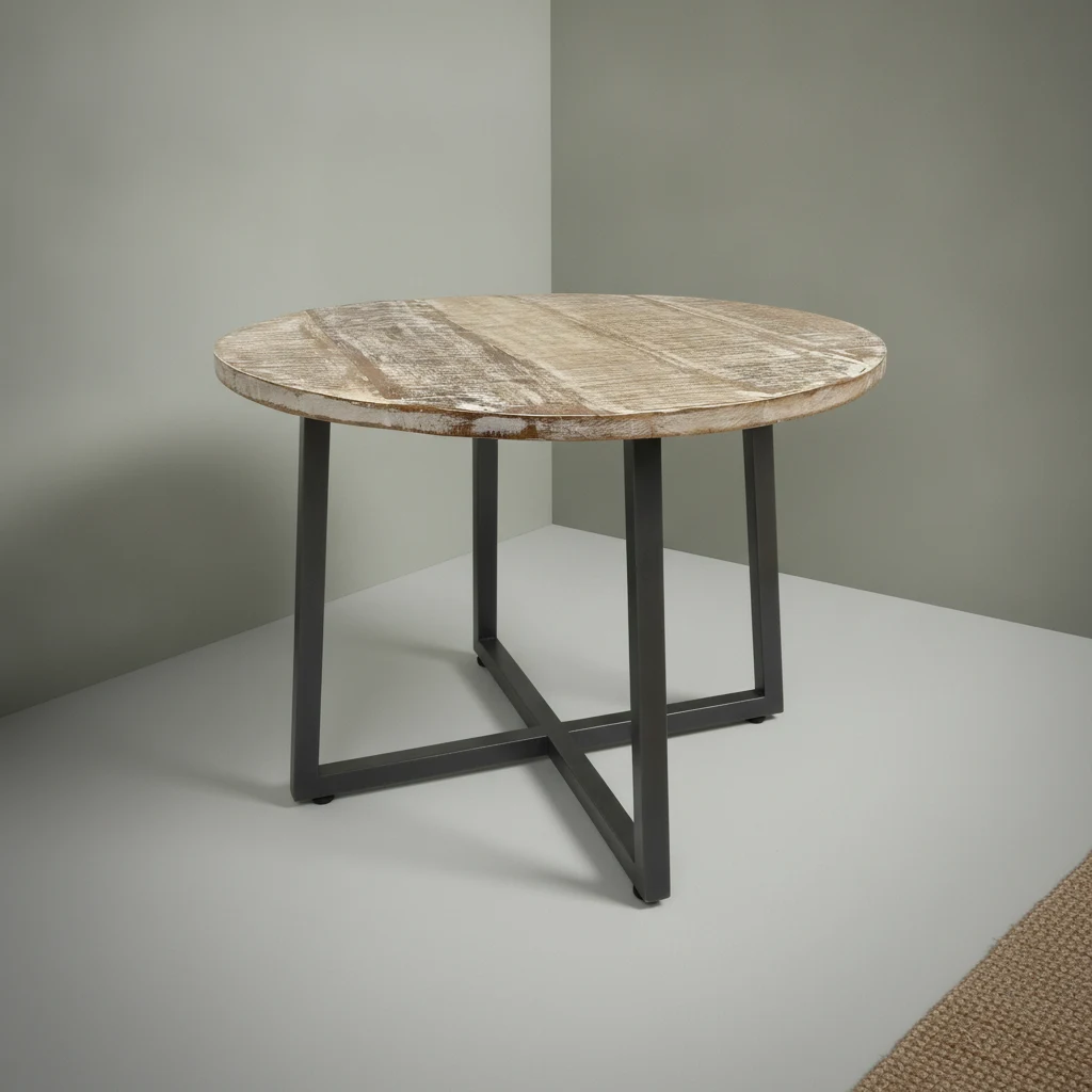 Salontafel Vadine Metaal 60 cm