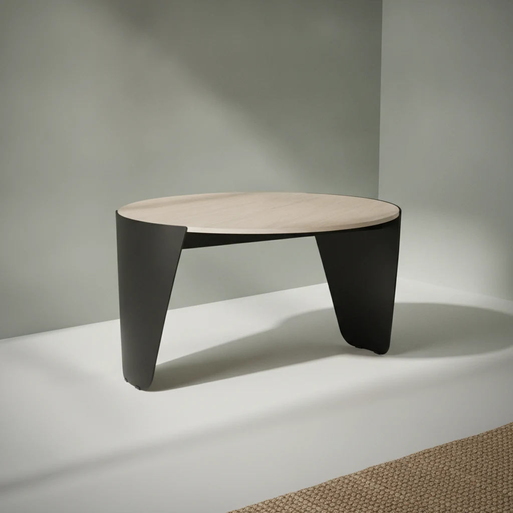Salontafel Zagreb Keramiek Ø80 cm