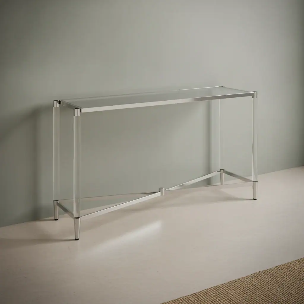 Sidetable Cenny Staal 132 cm
