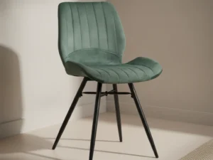 Stoel Borresta Velvet Groen