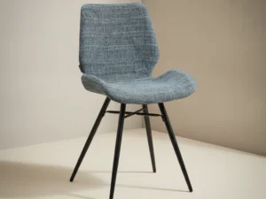 Stoel Bresine Chenille Blauw