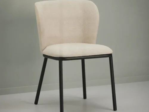 Stoel Flaantel Beige