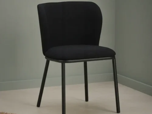 Stoel Flaanura Zwart