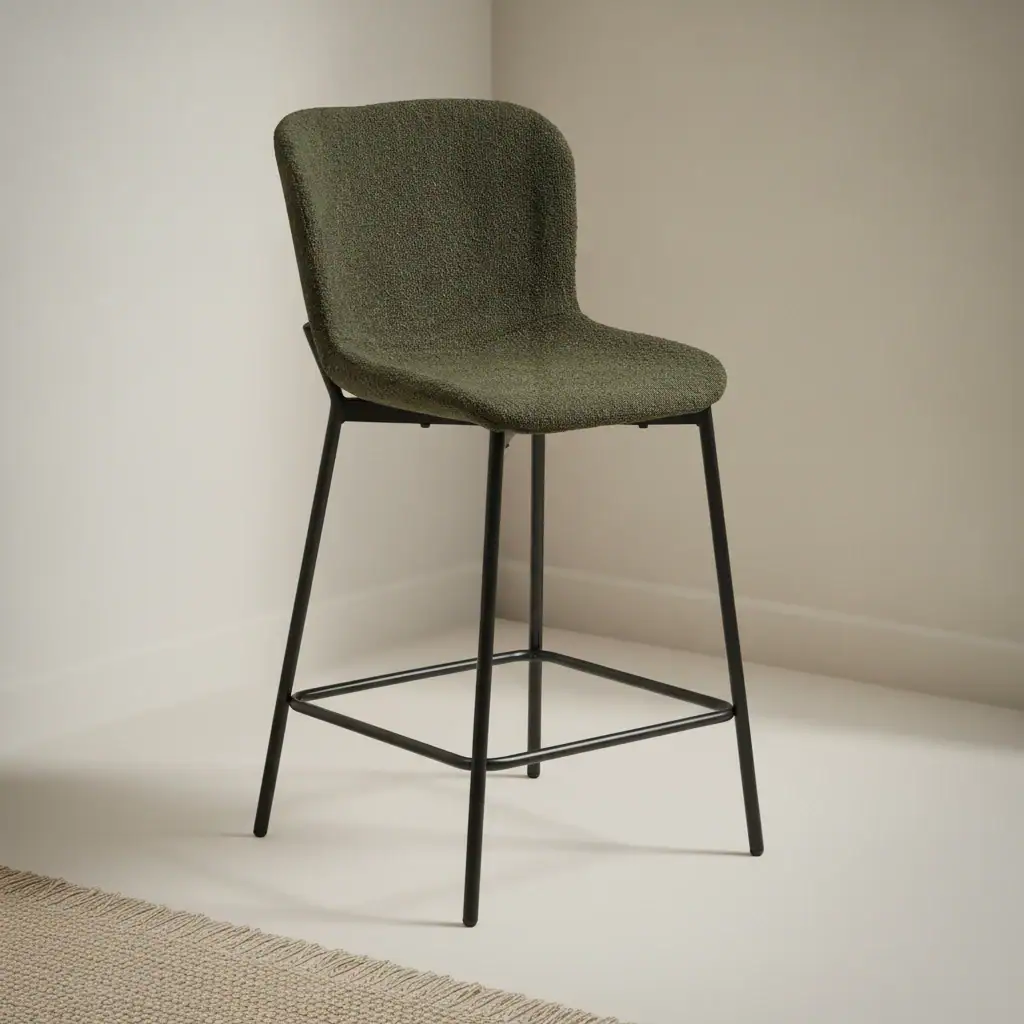 Stoel Floskena Polyester Groen - Set van 2