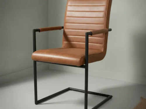 Stoel Grunnello Cognac
