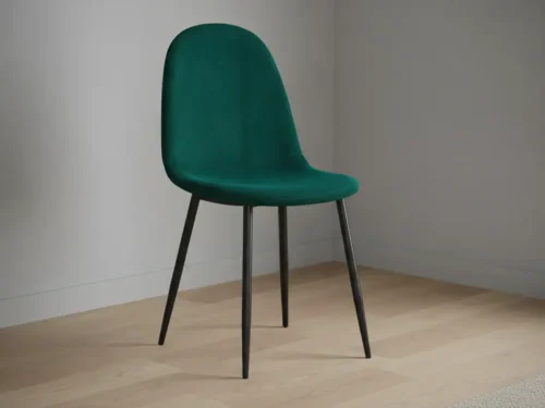 Stoel Liedal Velvet Groen