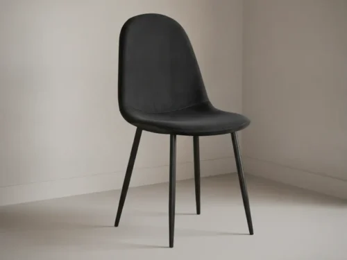 Stoel Ronsis Velvet Zwart