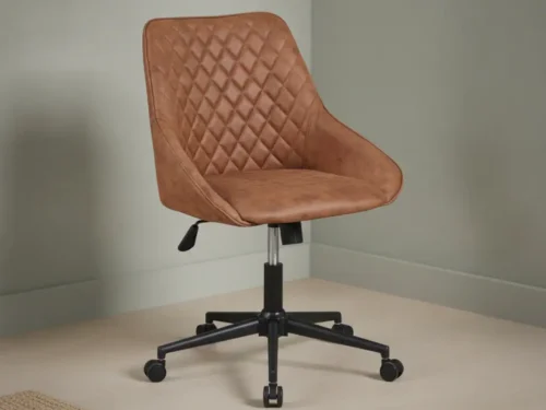 Stoel Skienia Cognac