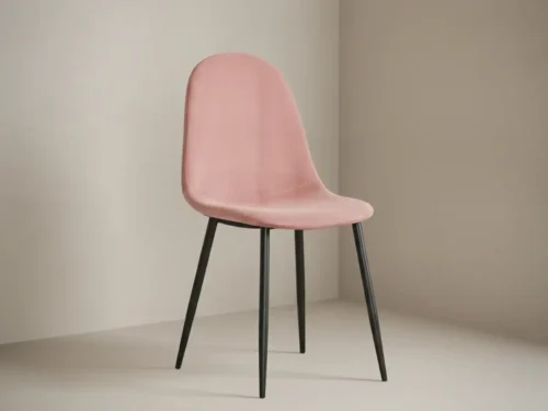 Stoel Sleimoro Velvet Roze