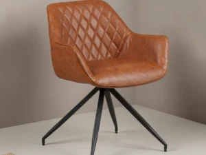 Stoel Sliernora Cognac