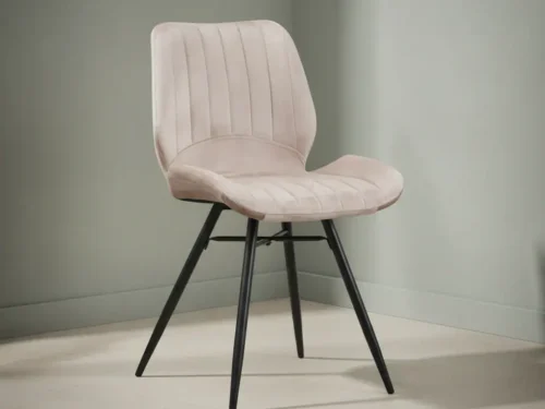 Stoel Steiral Velvet Beige