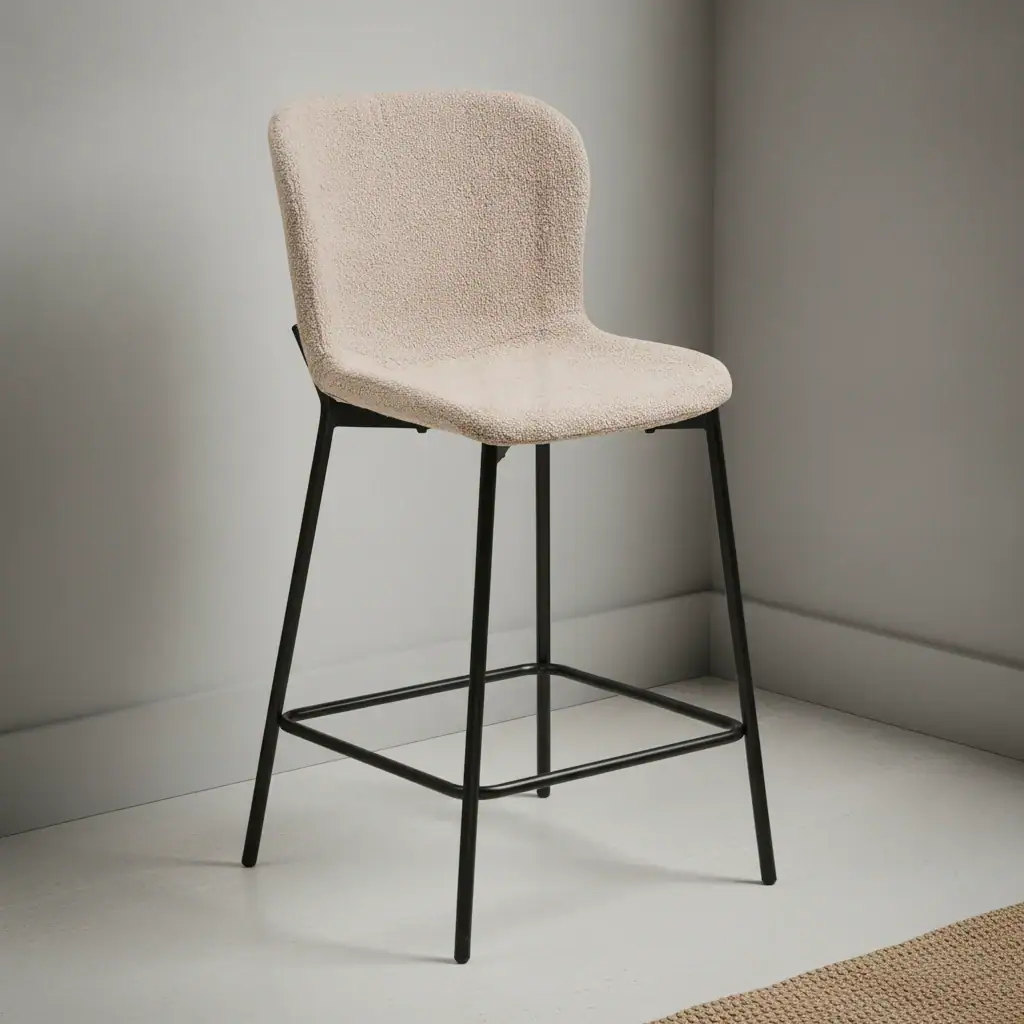 Stoel Steire Polyester Beige - Set van 2