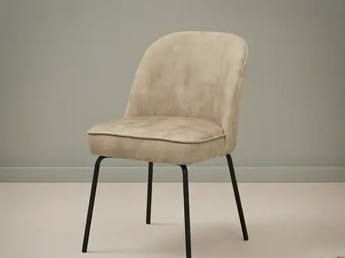 Stoel Sukond Velvet Beige