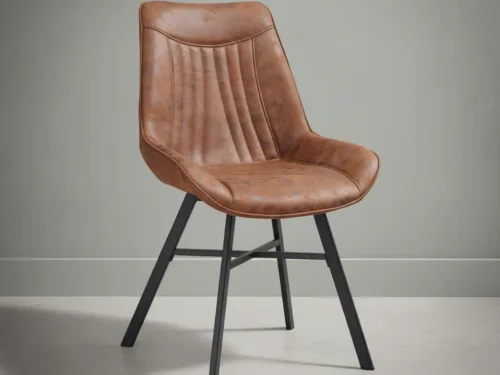 Stoel Tildane Cognac