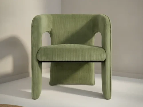 Stoel Trelvo Ribstof Groen
