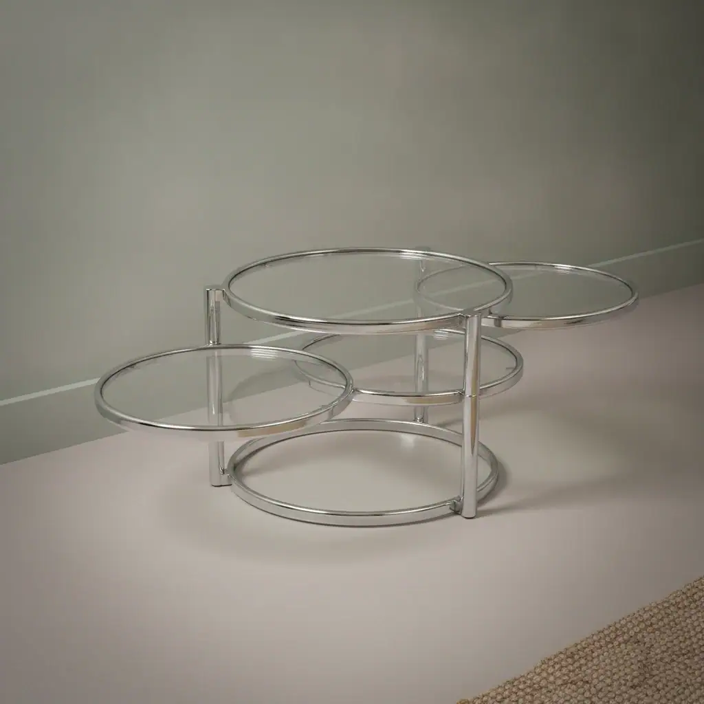 Tafel Bausten Glas Ø60 cm