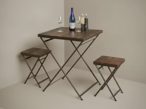 Tafel Brason Hout 60x60 cm