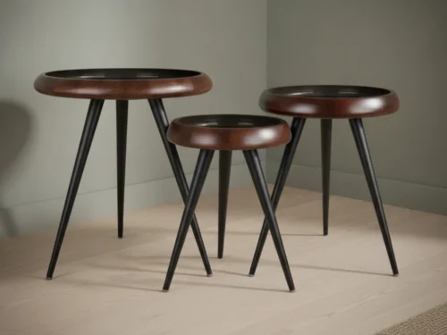 Tafel Geerino Walnoot Ø52 cm