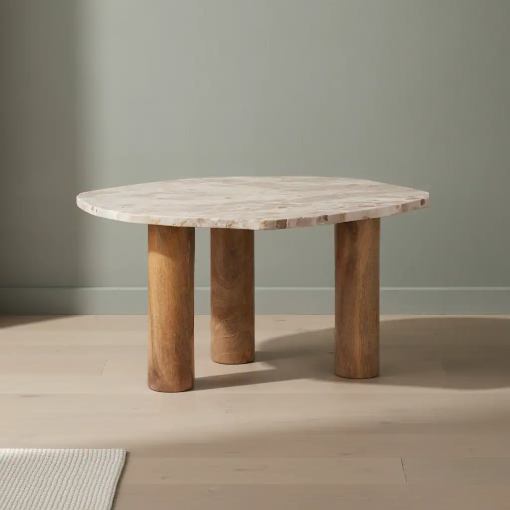 Tafel Giner Marmer 75 cm