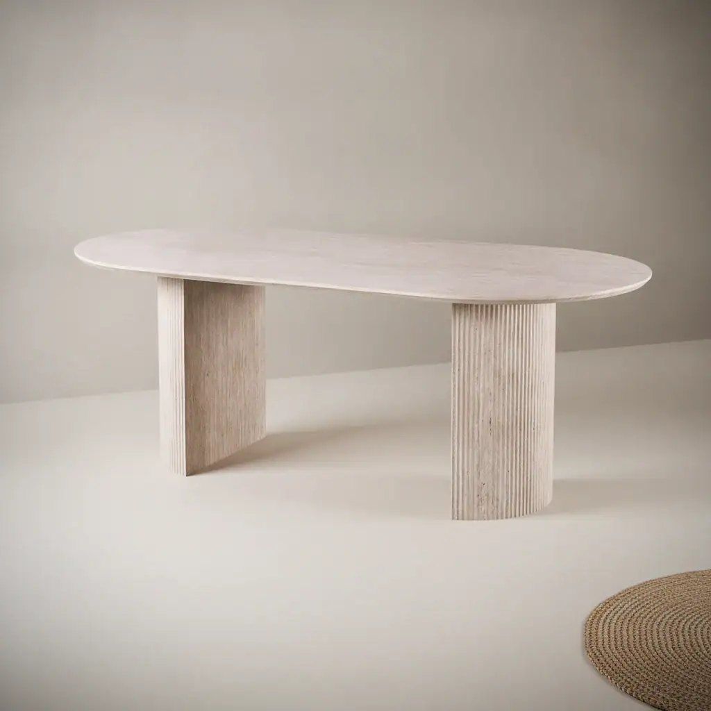 Tafel Nerdar Travertin 200 cm