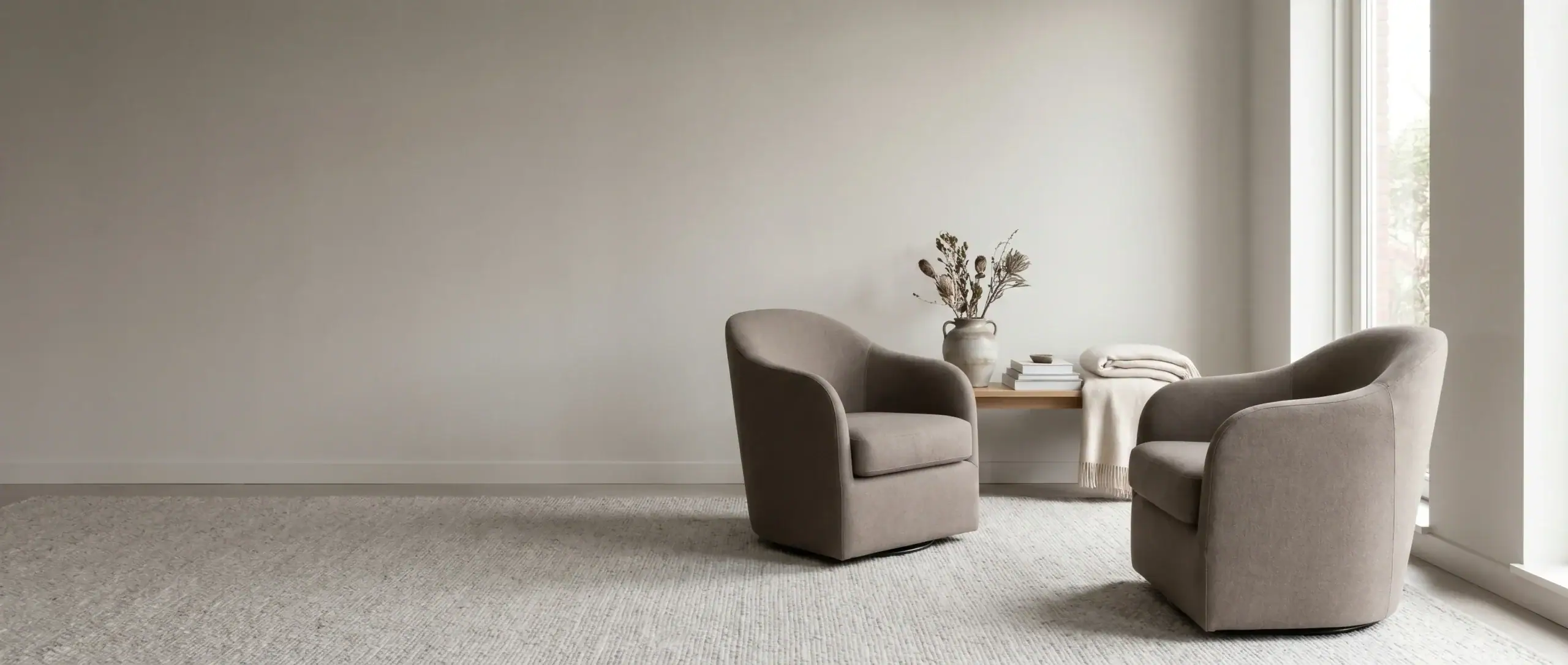 Taupe fauteuils
