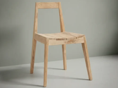 Tuinstoel Zauston Teak Naturel