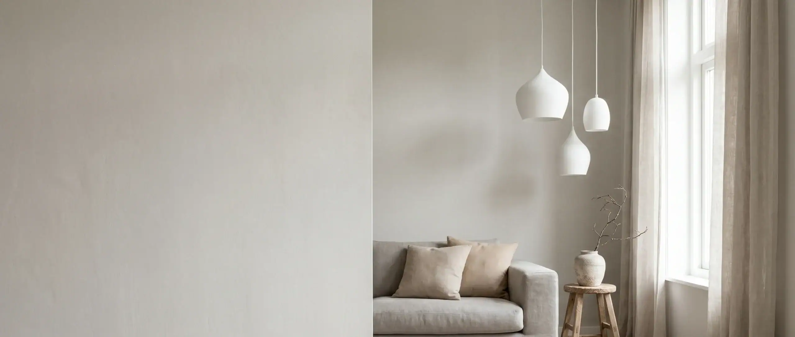Witte hanglampen