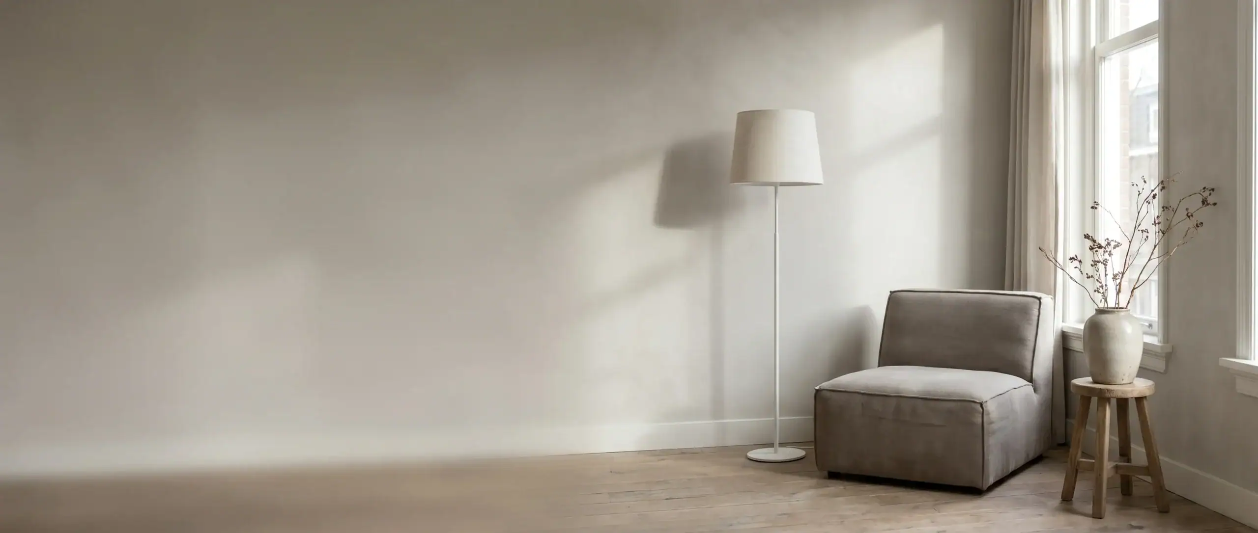Witte vloerlampen