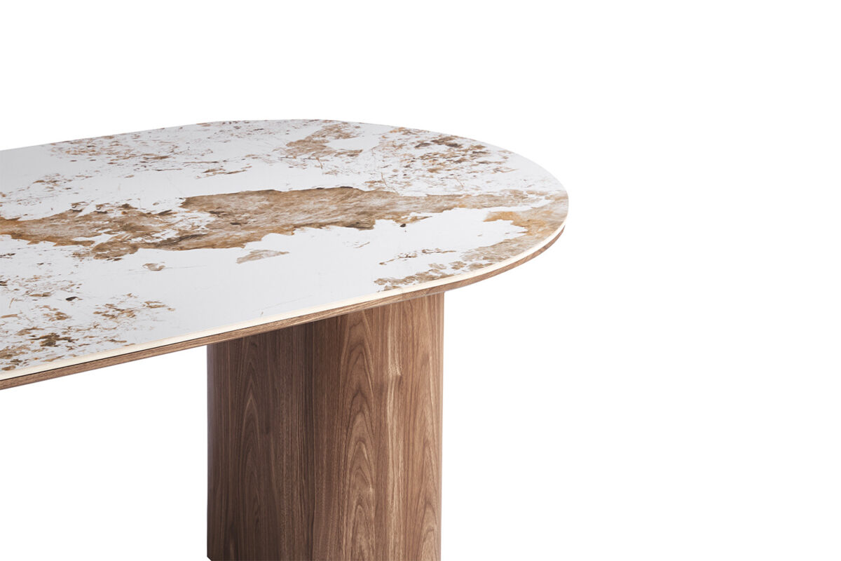Eettafel Marbella 210 cm marmerlook wit Hotel chique – foto 6