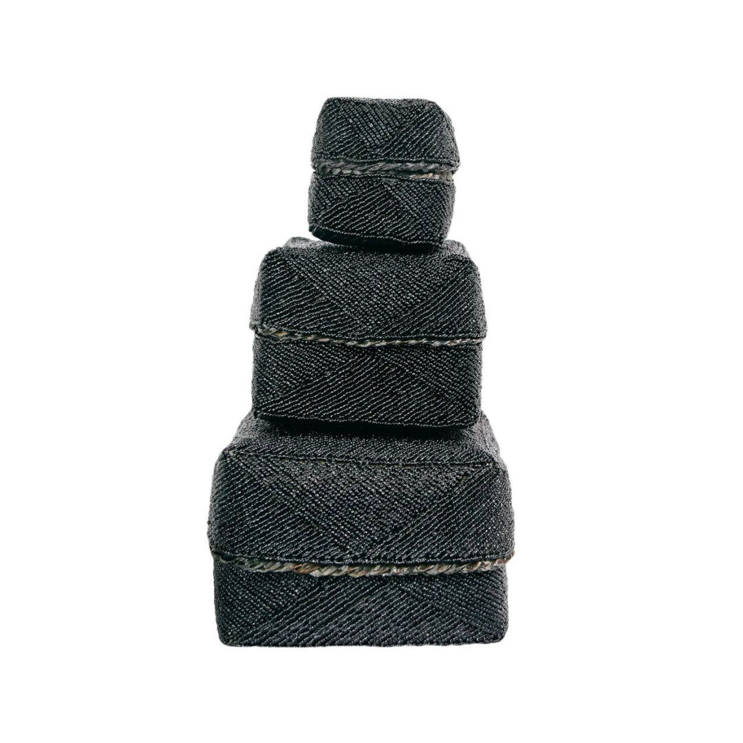 Decoratie Lellan Bamboe Zwart - Afbeelding 4