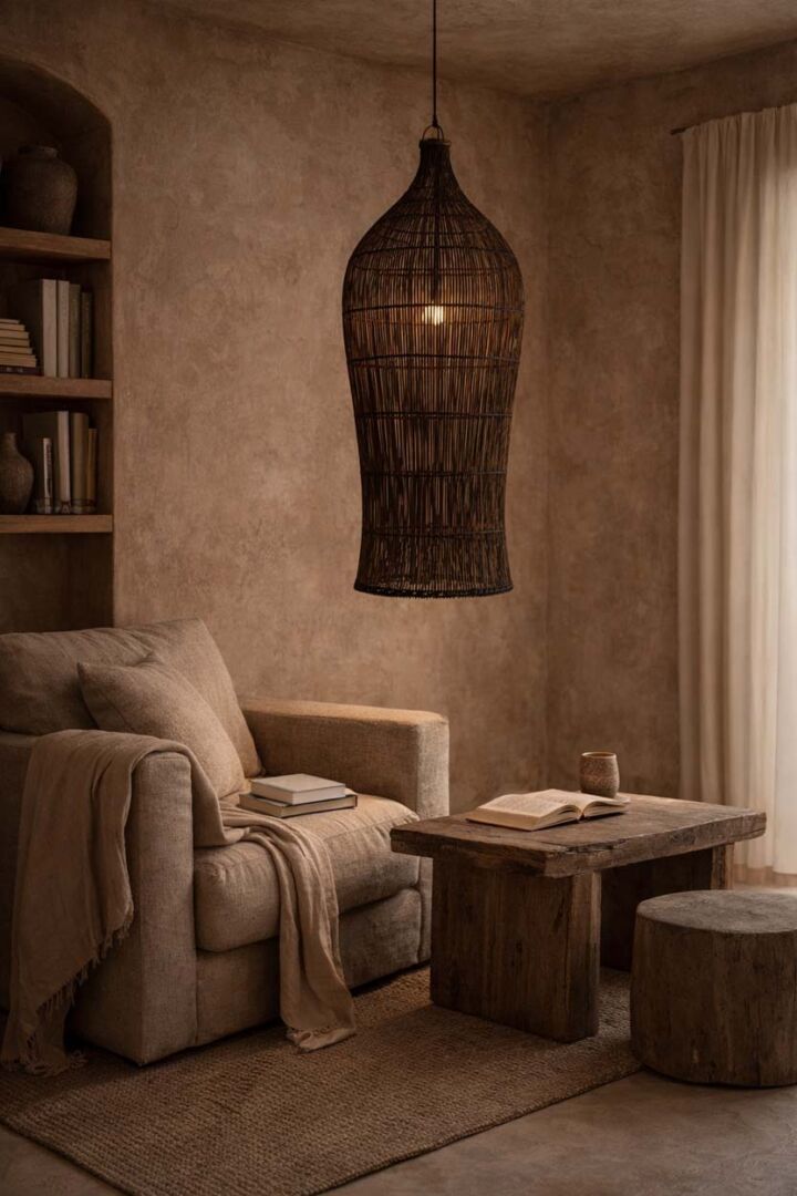 Hanglamp Peelvano Rotan - Afbeelding 2