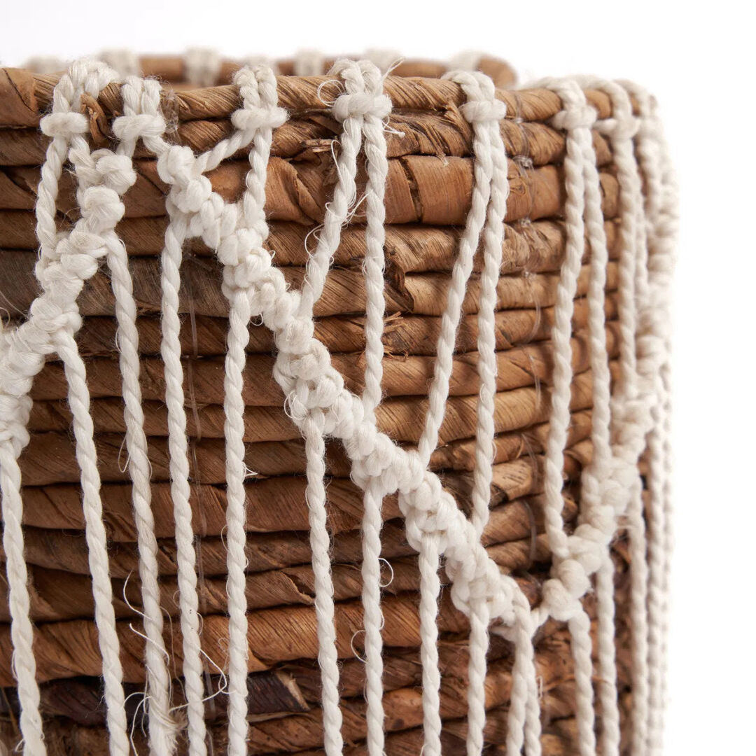 Mand Treisand Katoen Naturel - Afbeelding 4
