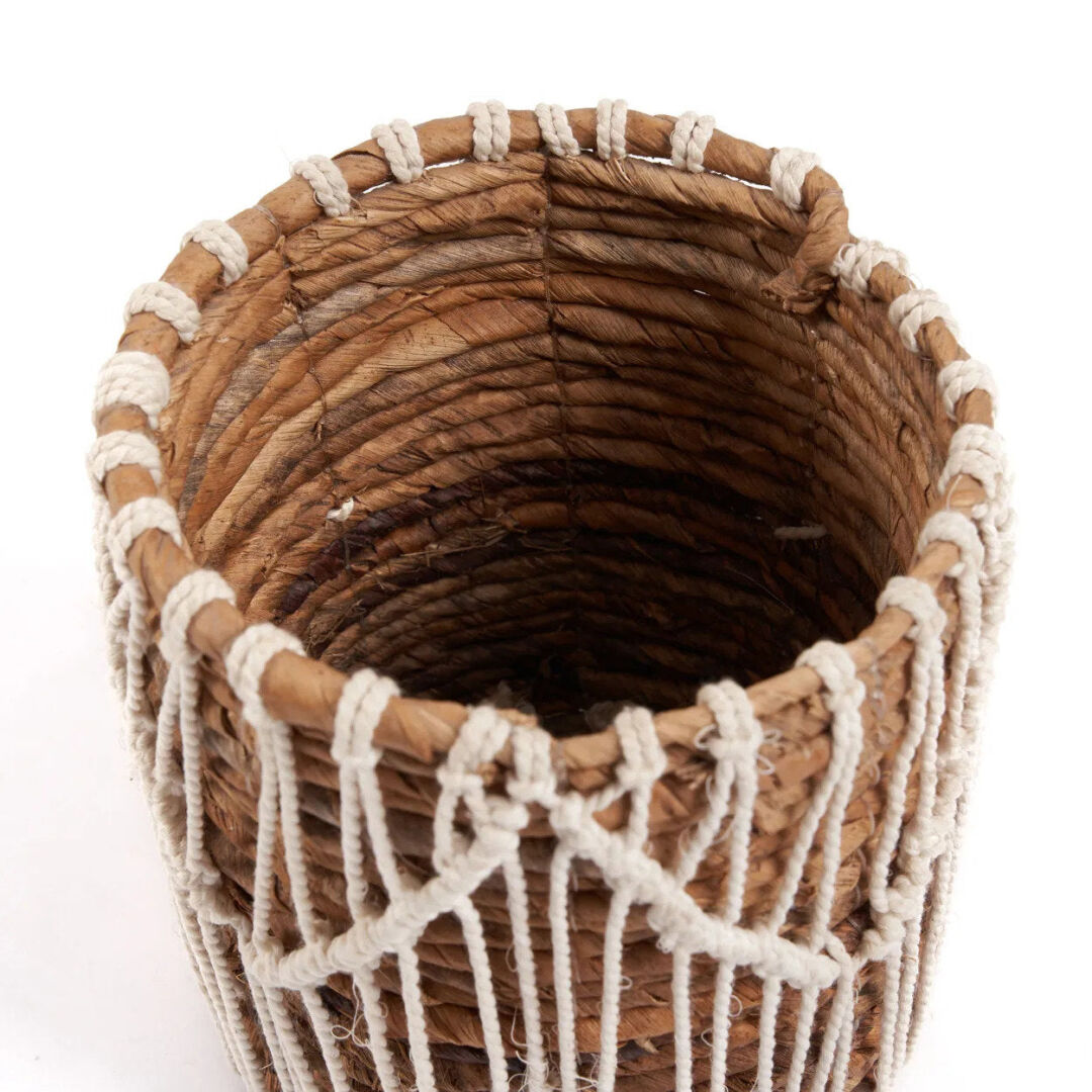 Mand Treisand Katoen Naturel - Afbeelding 5