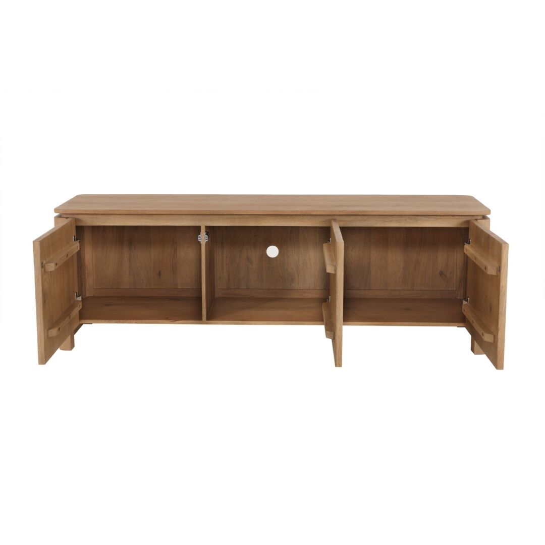 TV-meubel Makis Naturel 165 cm - Afbeelding 6