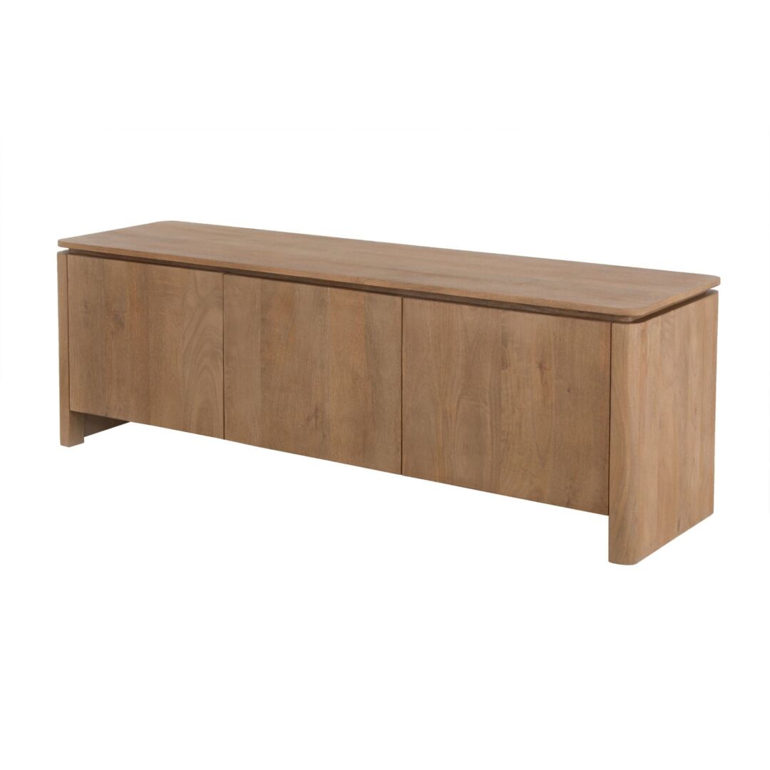 TV-meubel Makis Naturel 165 cm - Afbeelding 7