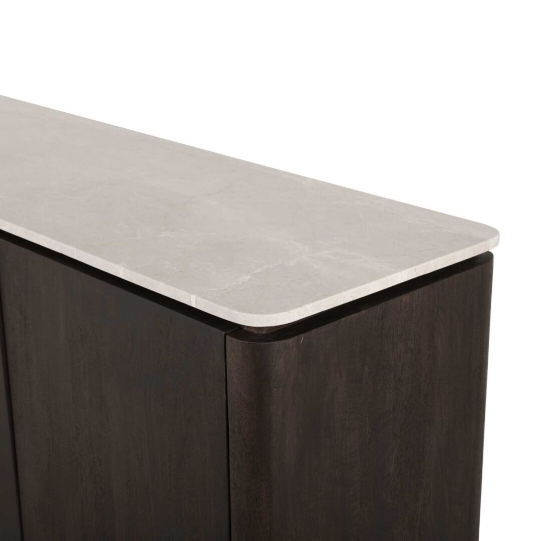 Dressoir Zeemund Bruin 210 cm - Afbeelding 2
