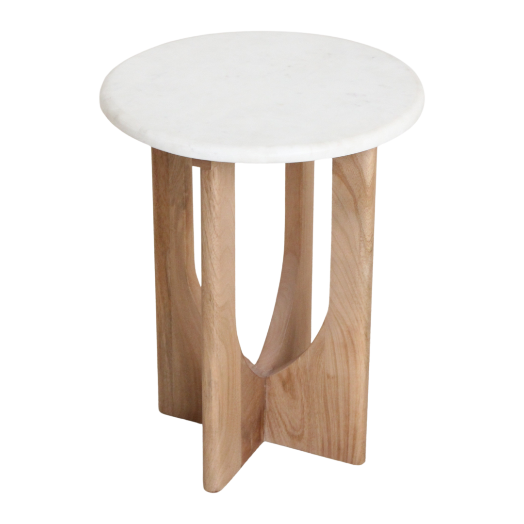 Bijzettafel Tootero Mangohout 50 cm - Afbeelding 5