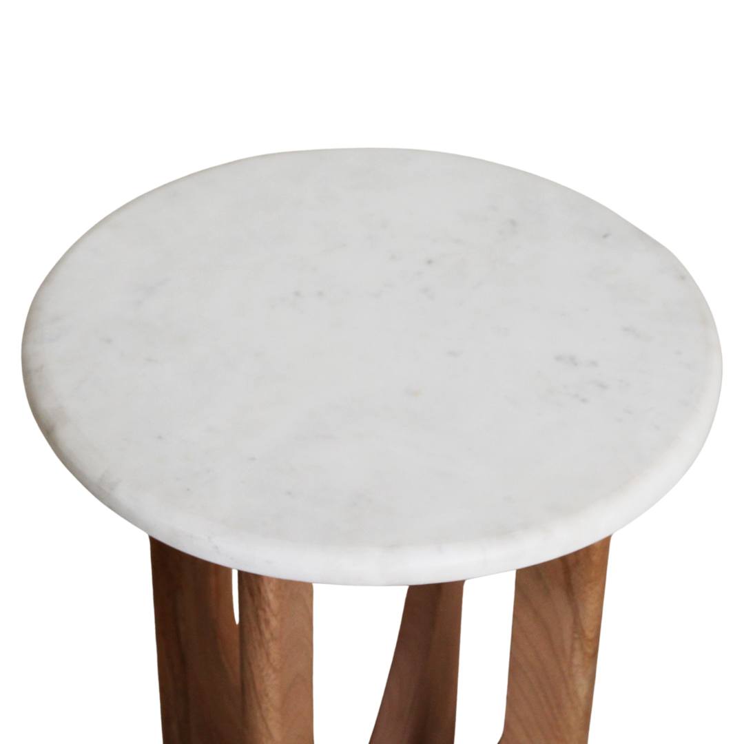 Bijzettafel Tootero Mangohout 50 cm - Afbeelding 6
