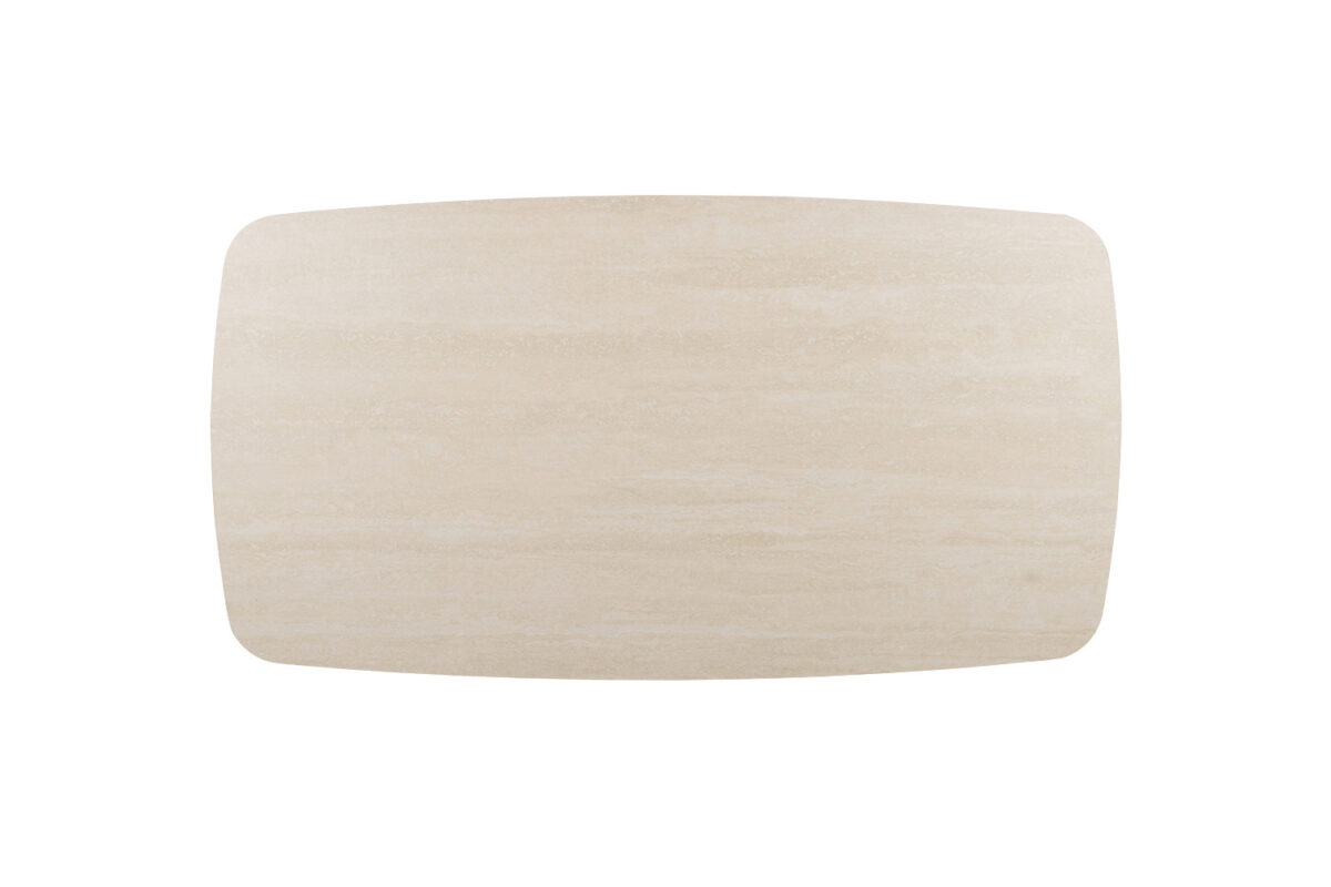 Salontafel Firenze Deens ovaal 130 cm steen barok beige – foto 5