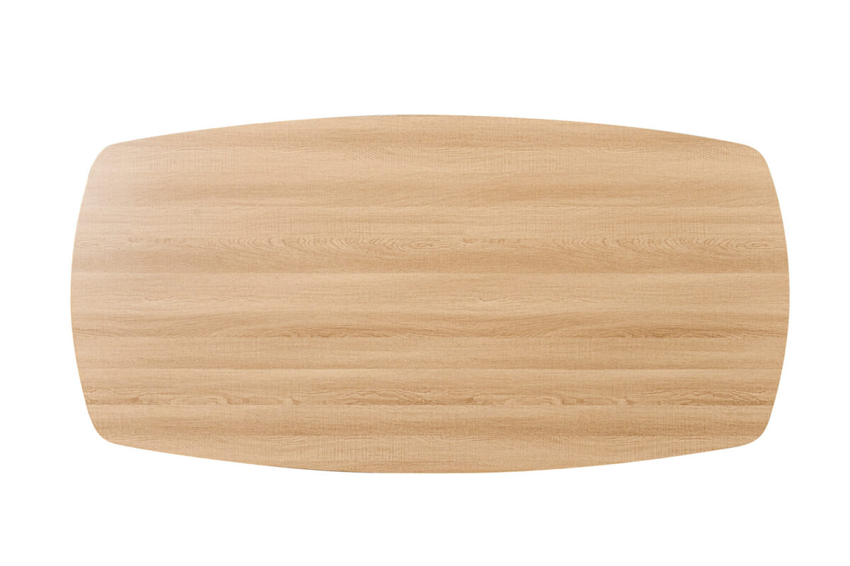 Eettafel Marrakech Deens ovaal 200 cm eiken naturel Industrieel – foto 7