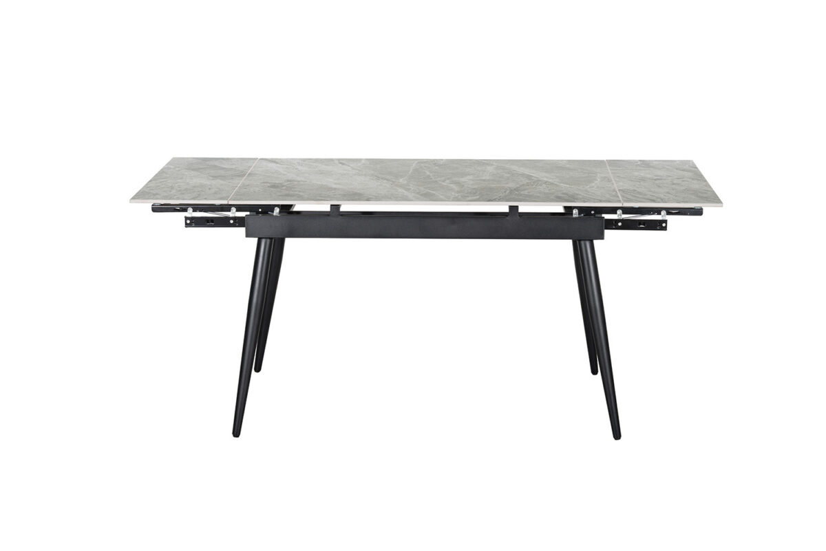 Uitschuifbare eettafel Rhodos 120-180 cm steen Italiaans grijs – foto 6